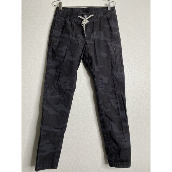 Black Camouflage Vuori Women's Pants - Picture 1 of 5